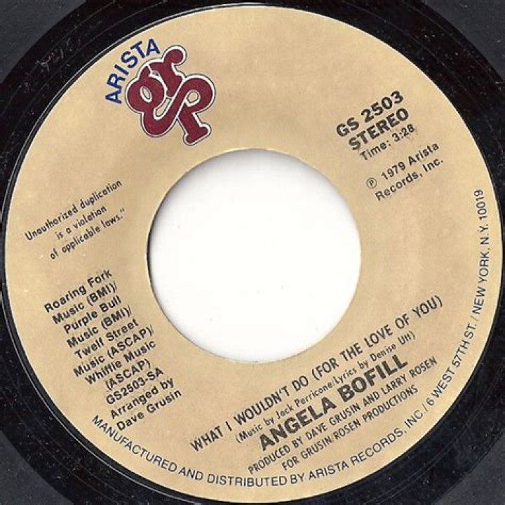 Angela Bofill: The Story Behind "What I Wouldn't Do"