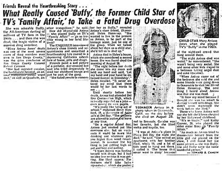 Anissa Jones Death: Unraveling the Tragic Life of a Child Star