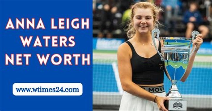 Anna Leigh Waters Net Worth: A Comprehensive Guide to Her Career and Achievements