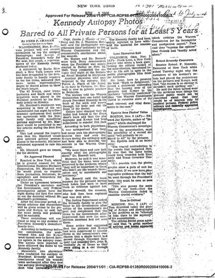 Autopsy of Kennedy: Unraveling the Mysteries Surrounding His Death