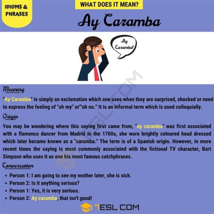 Ay Caramba Meaning: Exploring Its Origins, Usage, and Cultural Significance