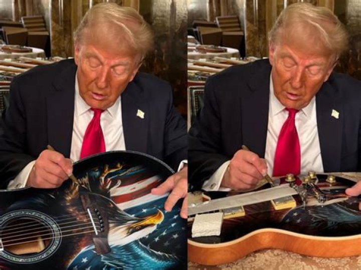Barron Trump Playing Guitar and Singing: A Glimpse into His Musical Talents