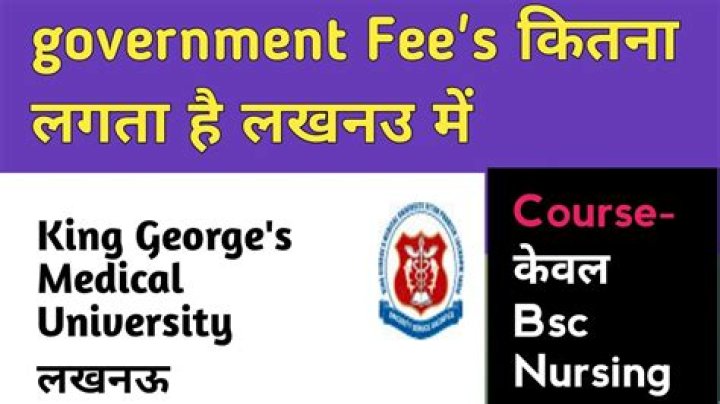 BSc Nursing Fees in Government College: A Comprehensive Guide