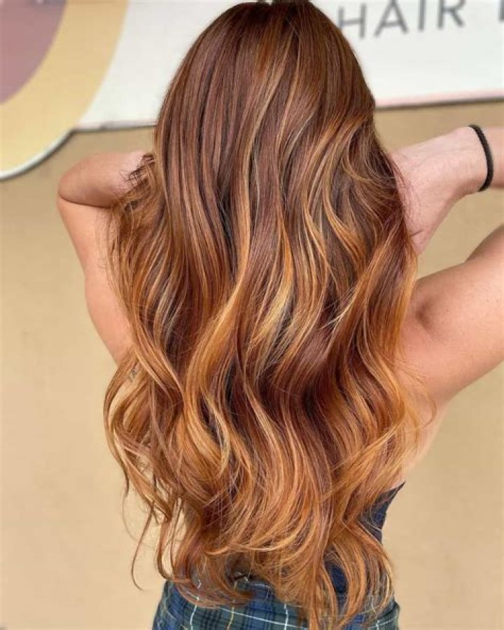 Copper Highlights on Brown Hair: A Radiant Transformation