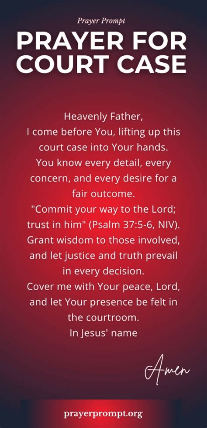 Court Prayer: Understanding the Role of Prayer in Legal Proceedings