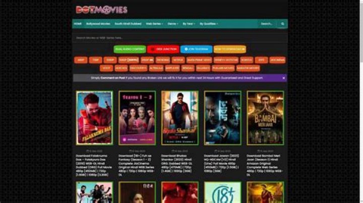 Discover the Best Movies with DotMovies: Your Ultimate Guide to Streaming Excellence