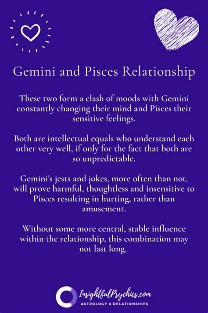 Gemini and Pisces Relationship: A Comprehensive Guide to Love and Compatibility