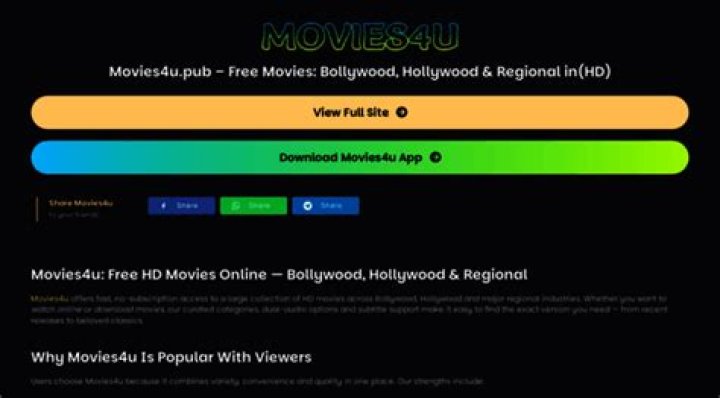 Discovering HD Movies4U: Your Gateway to High-Quality Movie Streaming
