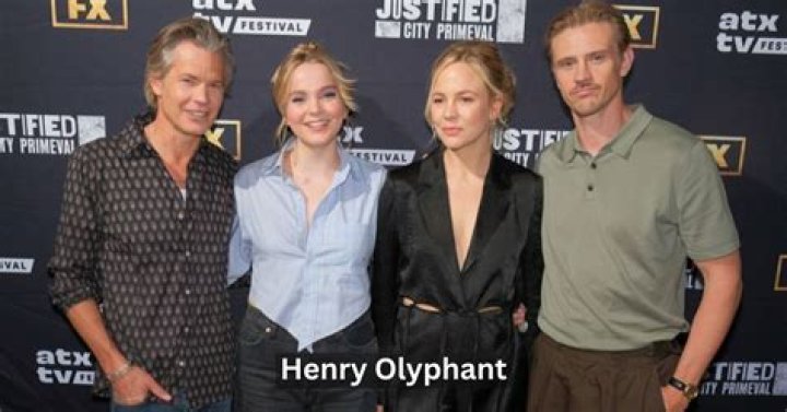 What is Henry Olyphant's Age? Learn About His Life Journey