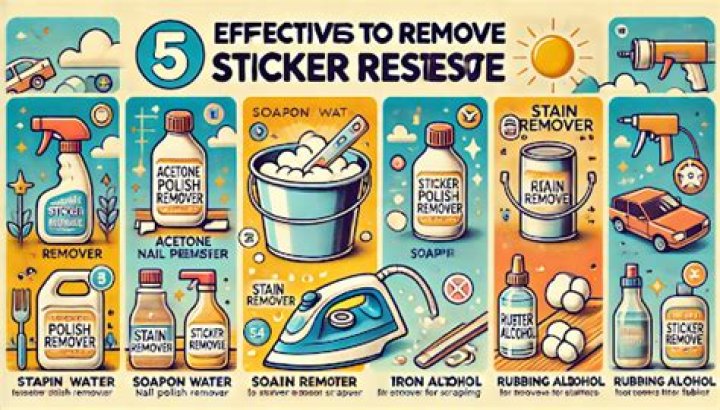 Effective Ways to Get Sticker Residue Off Pants