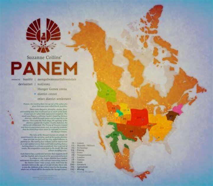 The Comprehensive Guide to the Hunger Games Map of Panem