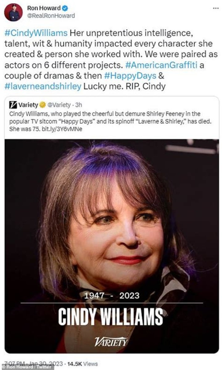 Cindy Williams: Life, Legacy, and Rumors on Her Status