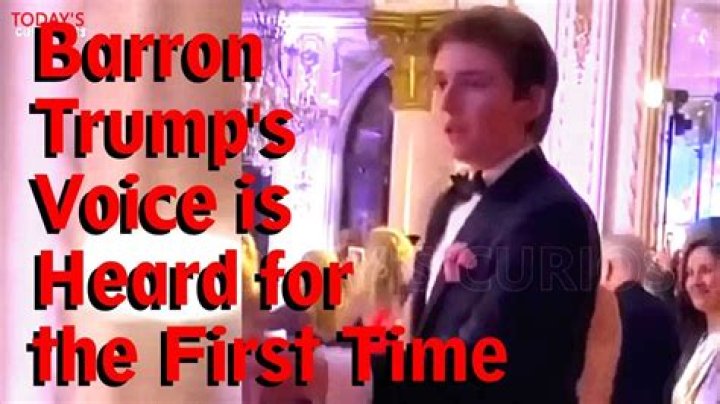 Is That Really Barron Trump Singing? Unveiling the Truth Behind the Viral Voice