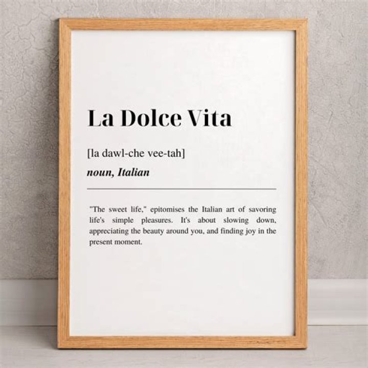 La Dolce Vita Meaning: Exploring the Sweetness of Life