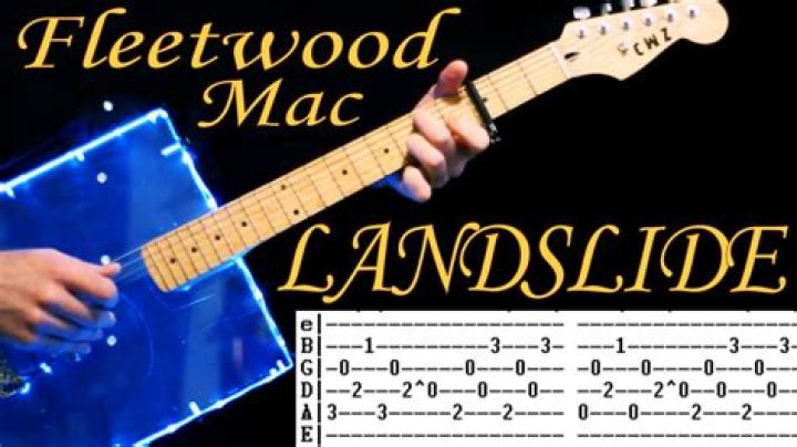 Fleetwood Mac's "Landslide" Chords: A Comprehensive Guide for Guitarists