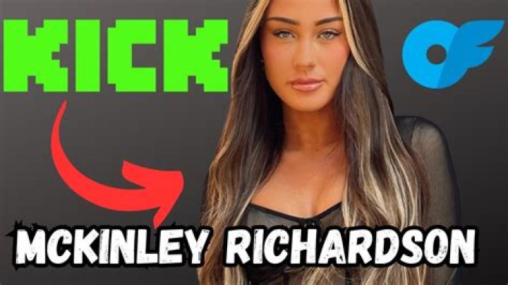 Mckinley Richardson OnlyFans: A Comprehensive Guide to Her Journey and Content
