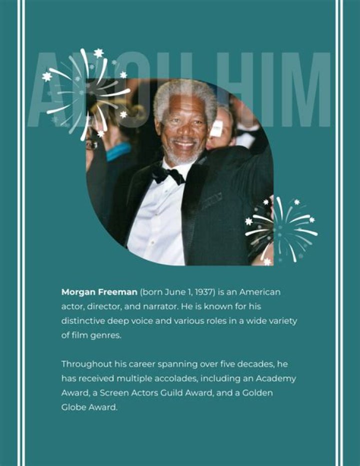 Morgan Freeman Bio: A Legendary Actor's Journey Through Life and Career