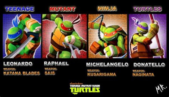Ninja Turtles Names and Colors: A Comprehensive Guide to the Heroes in a Half Shell