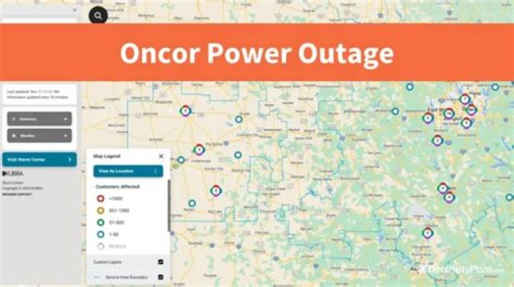 Oncor Outage Map: Your Ultimate Guide to Real-Time Power Outages