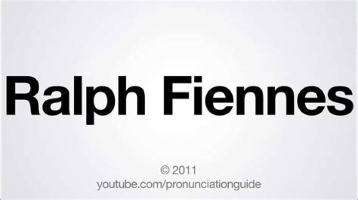 How to Pronounce Ralph Fiennes: A Comprehensive Guide to Mastering the Name of the Esteemed Actor