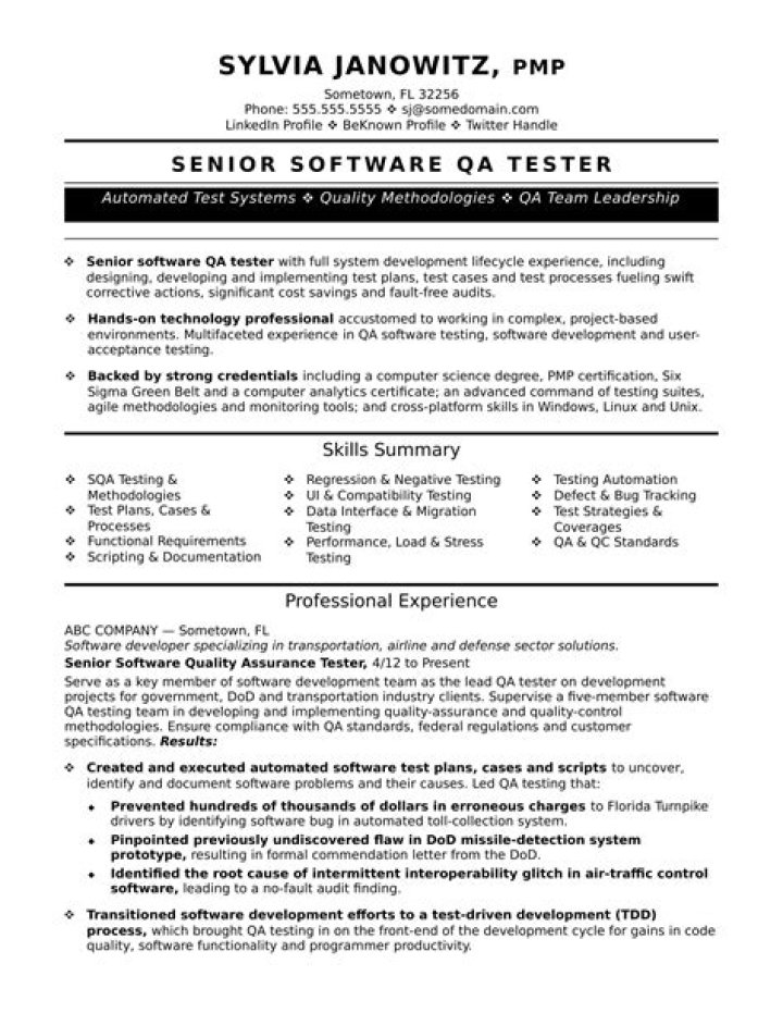 How to Create an Impressive QA Tester Resume: Tips, Examples, and Best Practices