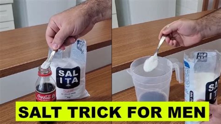 Salt Trick to Get Hard: The Natural Way to Boost Performance