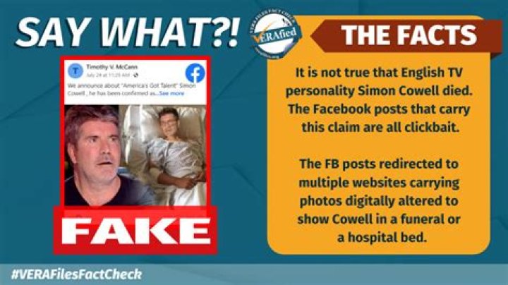 Debunking Simon Cowell Fake News: Uncovering the Truth Behind the Sensational Headlines