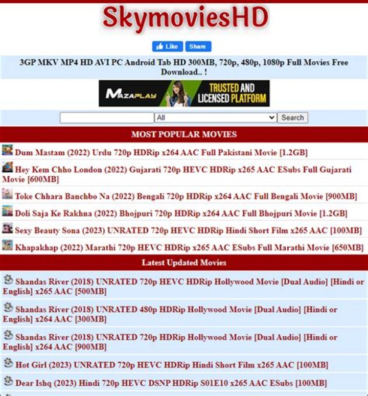 Skymovies.HD: Your Ultimate Destination for Streaming Movies Online