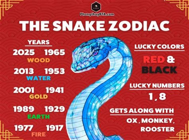 Unveiling the Mysteries of the Snake Chinese Zodiac 1965: Traits, Compatibility, and Life Insights