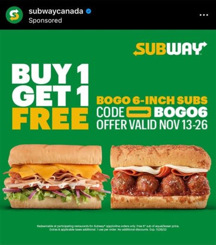 Subway BOGO Deal: How to Save Big on Your Favorite Sandwiches
