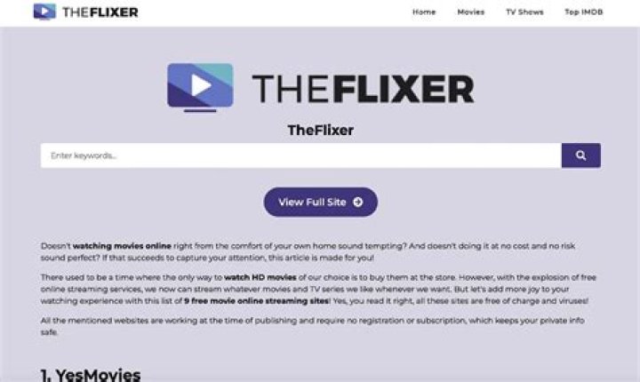 The Flixer: Your Ultimate Guide to Streaming Excellence