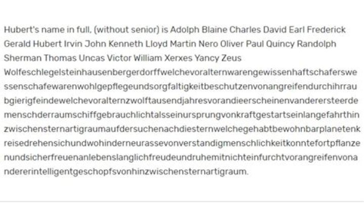 The Longest Name in the World: A Fascinating Exploration of Uniqueness