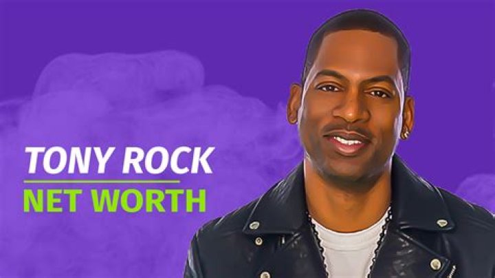 Tony Rock Net Worth 2023: A Closer Look at His Financial Journey