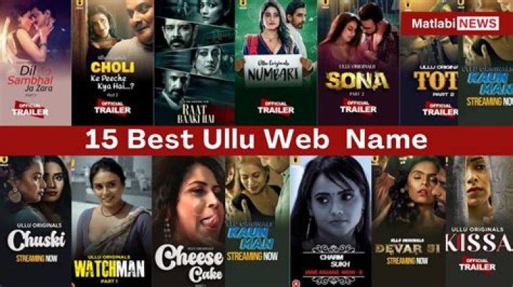 Ullu Web Series Actors: A Complete List of Names and Their Roles