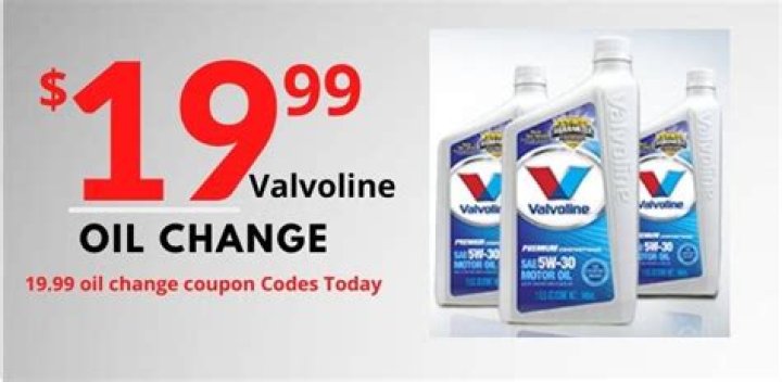 Valvoline Oil Change Coupon 50 Percent Off: Save Big on Your Next Car Maintenance