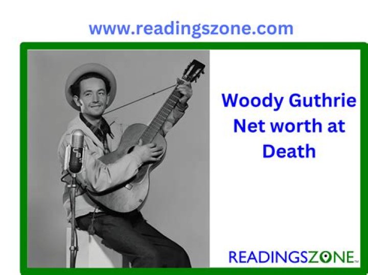 Woody Guthrie Net Worth: A Comprehensive Look at the Folk Legend's Financial Legacy